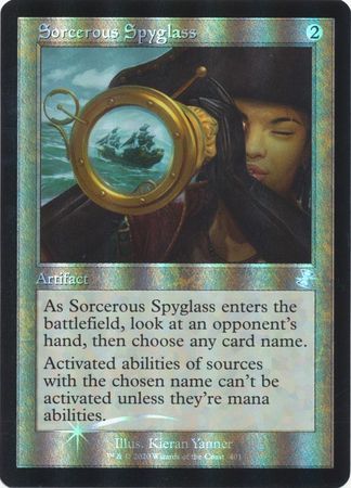 Sorcerous Spyglass 401 Timeshifted Foil Sorcerous Spyglass 401 Timeshifted Foil