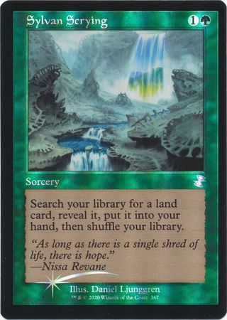 Sylvan Scrying 367 Timeshifted Foil Sylvan Scrying 367 Timeshifted Foil