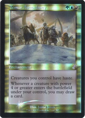Temur Ascendancy 387 Timeshifted Foil Timeshifted Foil Singles Temur Ascendancy 387 Timeshifted Foil Timeshifted Foil Singles