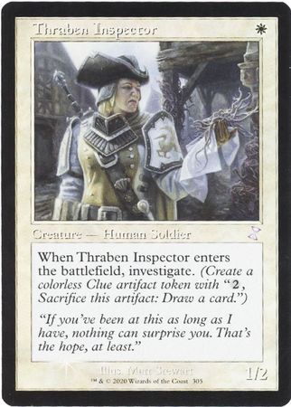 Thraben Inspector 305 Timeshifted Foil Thraben Inspector 305 Timeshifted Foil
