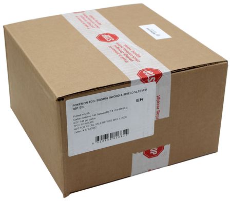 Sword Shield Rebel Clash Sealed Case of 144 Sleeved Booster Packs Pokemon Pokemon Sealed Product Sword Shield Rebel Clash Sealed Case of 144 Sleeved Booster Packs Pokemon Pokemon Sealed Product