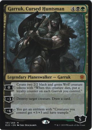 Garruk Cursed Huntsman 191 269 Silver Stamped Garruk Cursed Huntsman 191 269 Silver Stamped