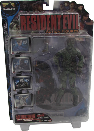 Resident Evil Soldier Zombie Action Figure (Palisades) | TrollAndToad