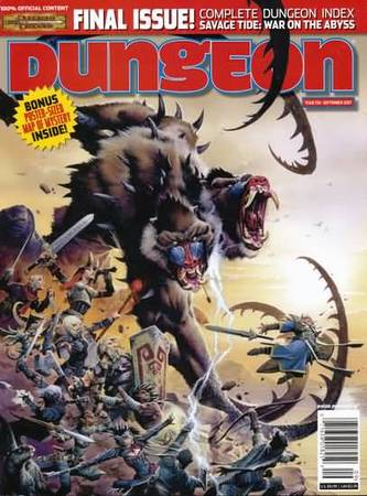 Dungeon Magazine 150 Role Playing Magazines Dungeon Magazine 150 Role Playing Magazines