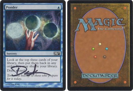 Ponder 68 249 Artist Signed Played 21406 M10 Magic 2010 M10 Singles Ponder 68 249 Artist Signed Played 21406 M10 Magic 2010 M10 Singles
