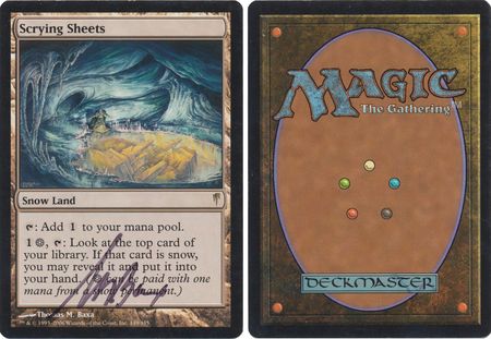 Scrying Sheets Artist Signed 21412 Coldsnap Coldsnap Singles Scrying Sheets Artist Signed 21412 Coldsnap Coldsnap Singles