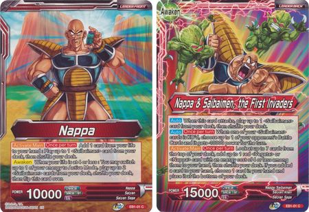Nappa Nappa Saibaimen the First Invaders EB1 01 Common Nappa Nappa Saibaimen the First Invaders EB1 01 Common