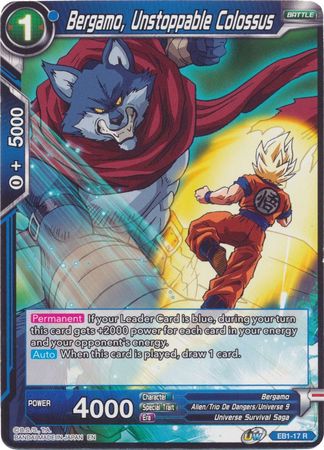 Bergamo Unstoppable Colossus EB1 17 Rare Bergamo Unstoppable Colossus EB1 17 Rare