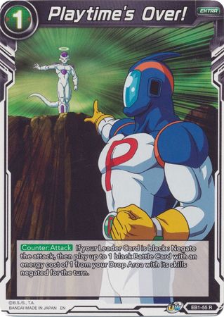 Playtime s Over EB1 55 Rare Playtime s Over EB1 55 Rare