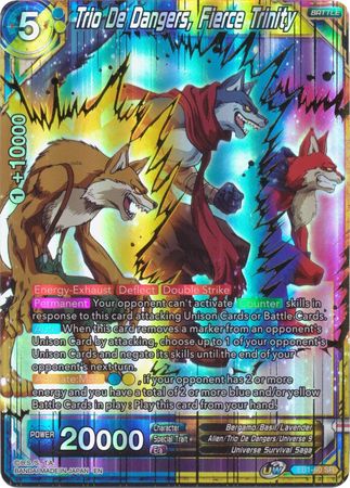 Trio De Dangers Fierce Trinity EB1 60 Super Rare Trio De Dangers Fierce Trinity EB1 60 Super Rare