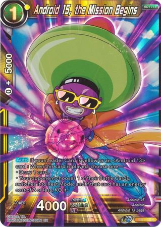 Android 15 the Mission Begins EB1 41 Common Foil Battle Evolution Booster Foil Singles Android 15 the Mission Begins EB1 41 Common Foil Battle Evolution Booster Foil Singles