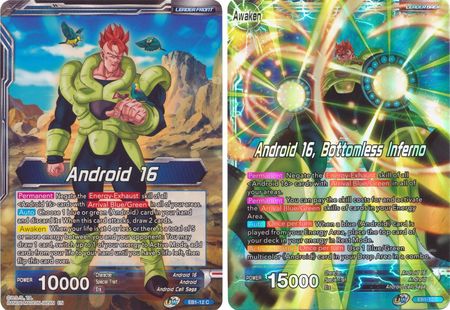 Android 16 SSR-016✨Foil✨Dragon Ball Super Hero✨Special Super