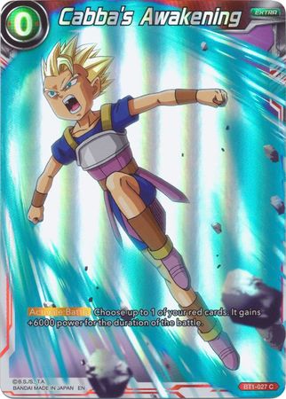 Cabba s Awakening Reprint BT1 027 Common Foil Battle Evolution Booster Foil Singles Cabba s Awakening Reprint BT1 027 Common Foil Battle Evolution Booster Foil Singles