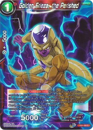 Golden Frieza the Perished EB1 08 Common Foil Golden Frieza the Perished EB1 08 Common Foil