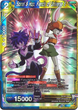 Sorrel Hop Fiends of Universe 9 EB1 61 Common Foil Sorrel Hop Fiends of Universe 9 EB1 61 Common Foil