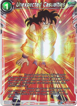 Unexpected Casualties EB1 10 Common Foil Unexpected Casualties EB1 10 Common Foil