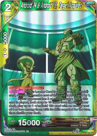 Android 14 Android 15 Target Acquired EB1 67 Rare Foil Android 14 Android 15 Target Acquired EB1 67 Rare Foil