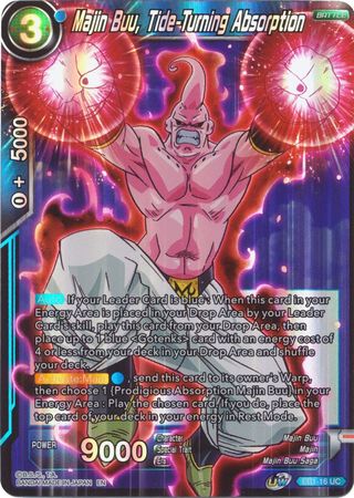 Majin Buu Tide Turning Absorption EB1 16 Uncommon Foil Battle Evolution Booster Foil Singles Majin Buu Tide Turning Absorption EB1 16 Uncommon Foil Battle Evolution Booster Foil Singles