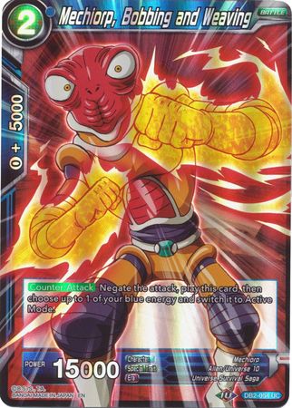Mechiorp Bobbing and Weaving Reprint DB2 054 Uncommon Foil Battle Evolution Booster Foil Singles Mechiorp Bobbing and Weaving Reprint DB2 054 Uncommon Foil Battle Evolution Booster Foil Singles