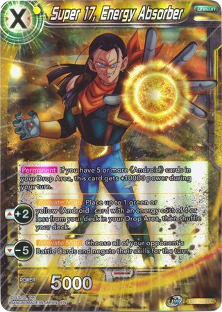 Super 17 Energy Absorber EB1 39 Uncommon Foil Super 17 Energy Absorber EB1 39 Uncommon Foil