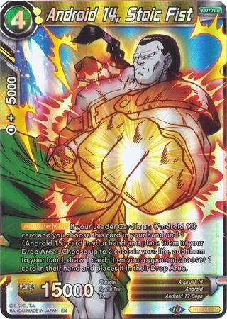Android 14 Stoic Fist Reprint BT9 057 Common Foil Android 14 Stoic Fist Reprint BT9 057 Common Foil