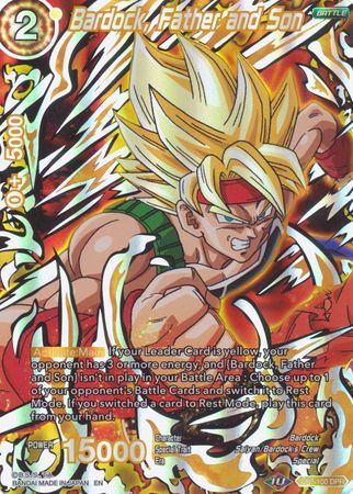 Bardock Father and Son Reprint DB1 100 Rare Foil Bardock Father and Son Reprint DB1 100 Rare Foil