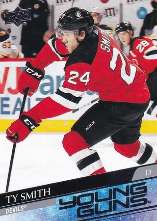 Ty Smith 2020 21 Upper Deck Series 2 456 Young Guns Rookie Ty Smith 2020 21 Upper Deck Series 2 456 Young Guns Rookie