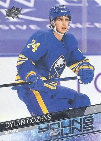 Dylan Cozens 2020 21 Upper Deck Series 2 495 Young Guns Rookie Dylan Cozens 2020 21 Upper Deck Series 2 495 Young Guns Rookie