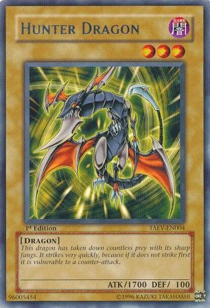 Hunter Dragon TAEV EN004 Rare 1st Edition Hunter Dragon TAEV EN004 Rare 1st Edition