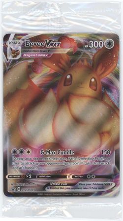 Carta Pokémon - TCG - Eevee-Vmax SWSH087 - Escorrega o Preço