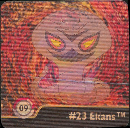 09 23 Ekans 24 Arbok 1998 Pokemon Flipz Artbox Series One Pokemon Flipz Artbox 09 23 Ekans 24 Arbok 1998 Pokemon Flipz Artbox Series One Pokemon Flipz Artbox