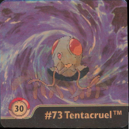 30 72 Tentacool 73 Tentacruel 1998 Pokemon Flipz Artbox Series One Pokemon Flipz Artbox 30 72 Tentacool 73 Tentacruel 1998 Pokemon Flipz Artbox Series One Pokemon Flipz Artbox