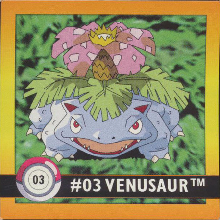 Pokemon #003 - Venusaur - PikachuPokedex