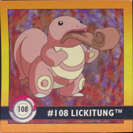 #108 Lickitung - Long Tail Memorabilia Supplies 