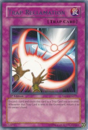 Trap Reclamation TAEV EN077 Rare 1st Edition Trap Reclamation TAEV EN077 Rare 1st Edition