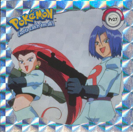 Pr27 Team Rocket 1998 Pokemon Flipz Artbox Holo Sticker Pr27 Team Rocket 1998 Pokemon Flipz Artbox Holo Sticker