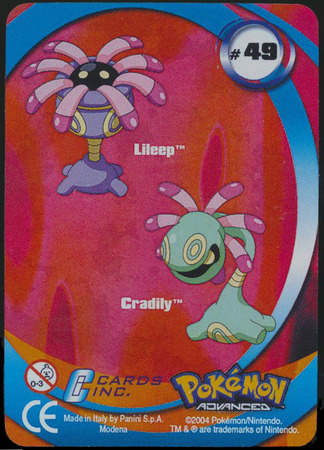 pokemon cradily card
