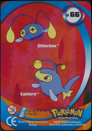 Pokémon Séries Ex: Chinchou