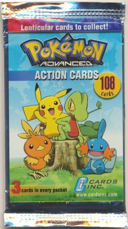 Pokemon Advanced Action Cards Sealed Pack | TrollAndToad