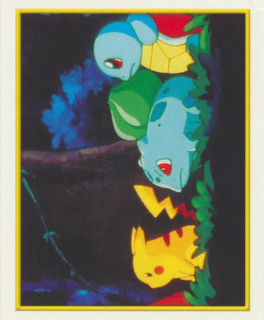 131 Pikachu Squirtle Bulbasaur Merlin Series 2 Sticker 131 Pikachu Squirtle Bulbasaur Merlin Series 2 Sticker