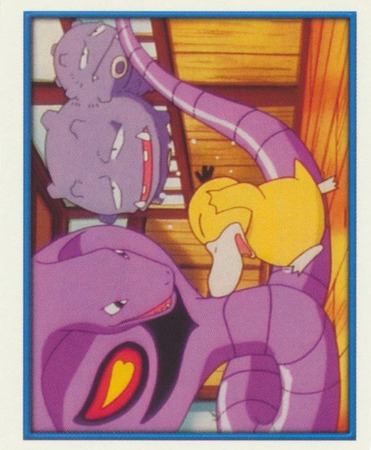 164 Psyduck Arbok Weezing Merlin Series 2 Sticker 164 Psyduck Arbok Weezing Merlin Series 2 Sticker