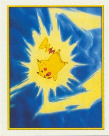 180 Pikachu Merlin Series 2 Sticker 180 Pikachu Merlin Series 2 Sticker