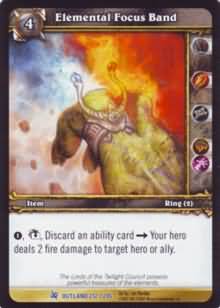 Elemental Focus Band 212 246 Rare WoW Fires of Outland Elemental Focus Band 212 246 Rare WoW Fires of Outland