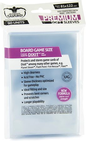 Ultimate Guard Premium Soft Sleeves Board Dixit 90ct Sleeves Ultimate Guard Premium Soft Sleeves Board Dixit 90ct Sleeves
