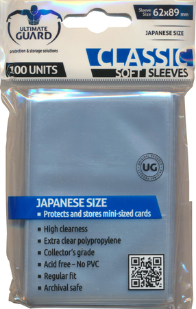 Ultimate Guard 100 Classic Soft Sleeves