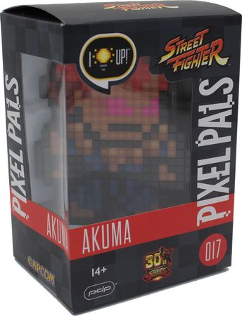 Akuma 017 Street Fighter 30th Anniversary Pixel Pals PDP Pixel Pals Akuma 017 Street Fighter 30th Anniversary Pixel Pals PDP Pixel Pals