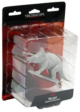 D D Nolzur s Marvelous Unpainted Miniatures Triceratops WZK73533 D D Nolzur s Marvelous Unpainted Miniatures Triceratops WZK73533
