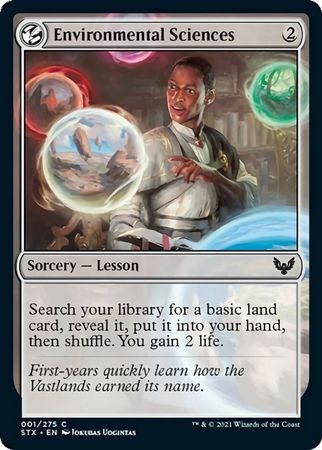 Environmental Sciences 001 275 Strixhaven School of Mages Singles Environmental Sciences 001 275 Strixhaven School of Mages Singles