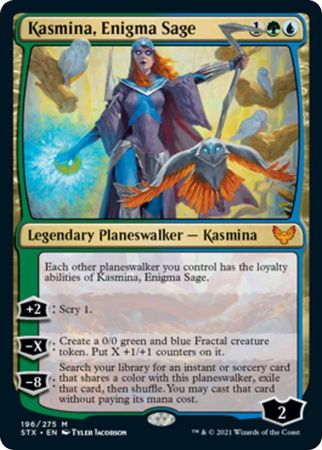 Kasmina Enigma Sage 196 275 Strixhaven School of Mages Singles Kasmina Enigma Sage 196 275 Strixhaven School of Mages Singles