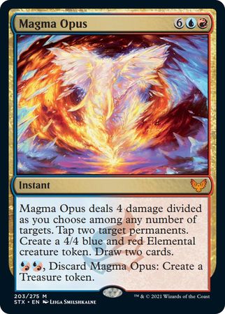 Magma Opus 203 275 Strixhaven School of Mages Singles Magma Opus 203 275 Strixhaven School of Mages Singles